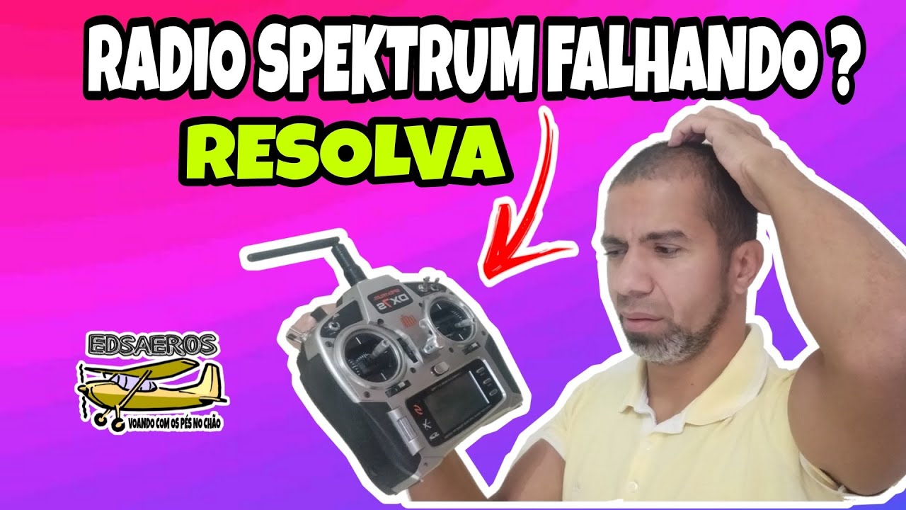 RADIO SPEKTRUM FALHANDO