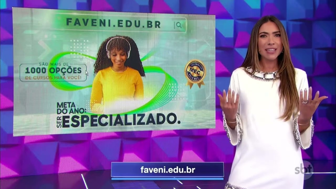 #Gradua&ccedil;&atilde;o - Grupo Faveni no Programa Silvio Santos (SBT)