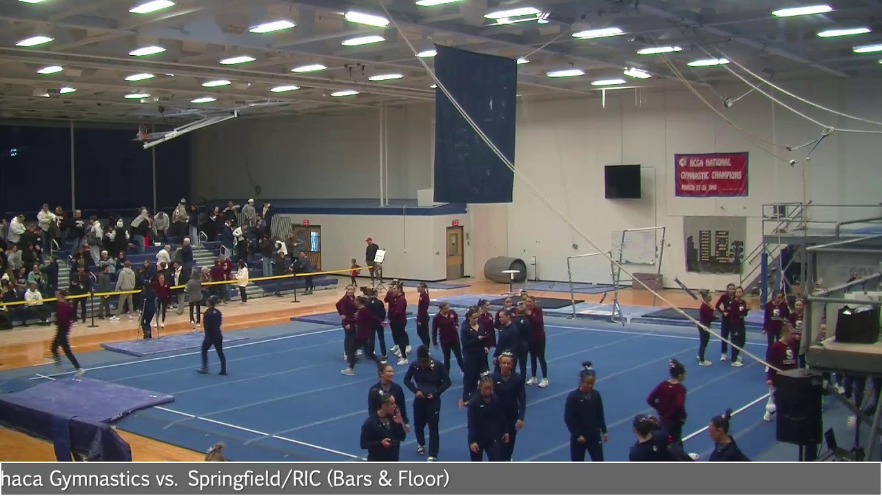 Ithaca Gymnastics vs. Springfield/RIC (Bars & Floor)