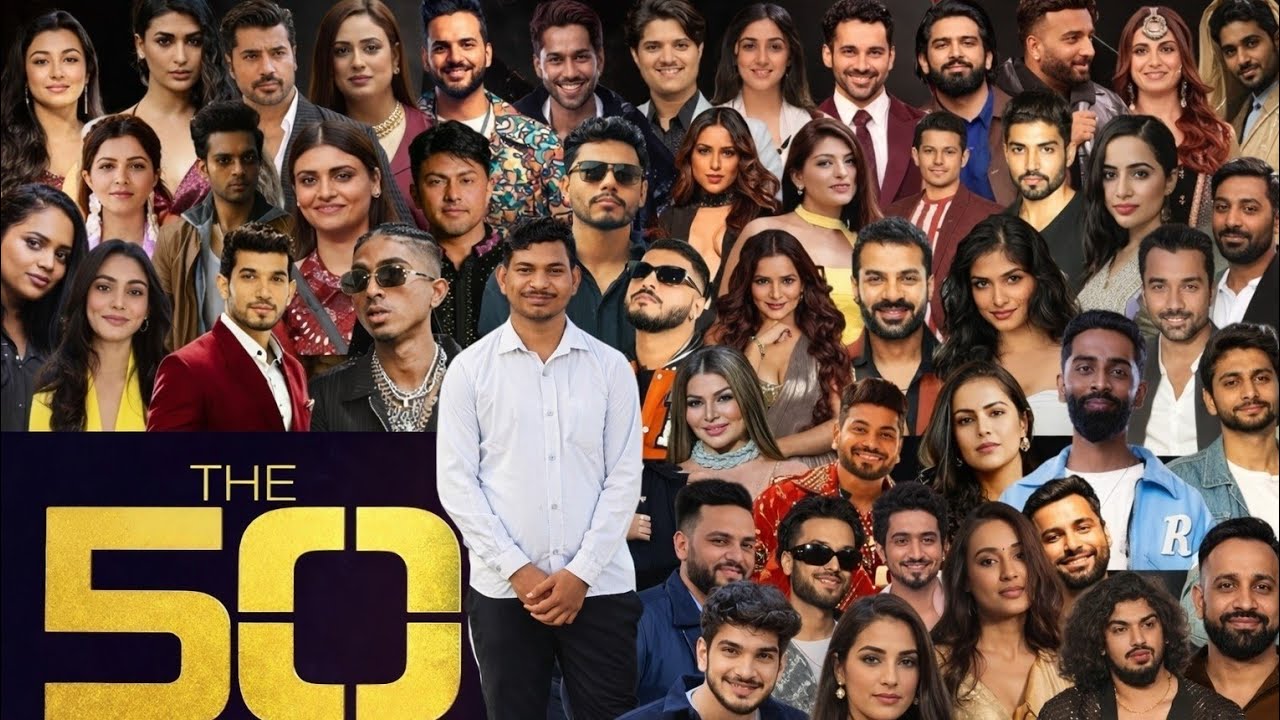 The 50 Confirmed Contestants List Reality show 