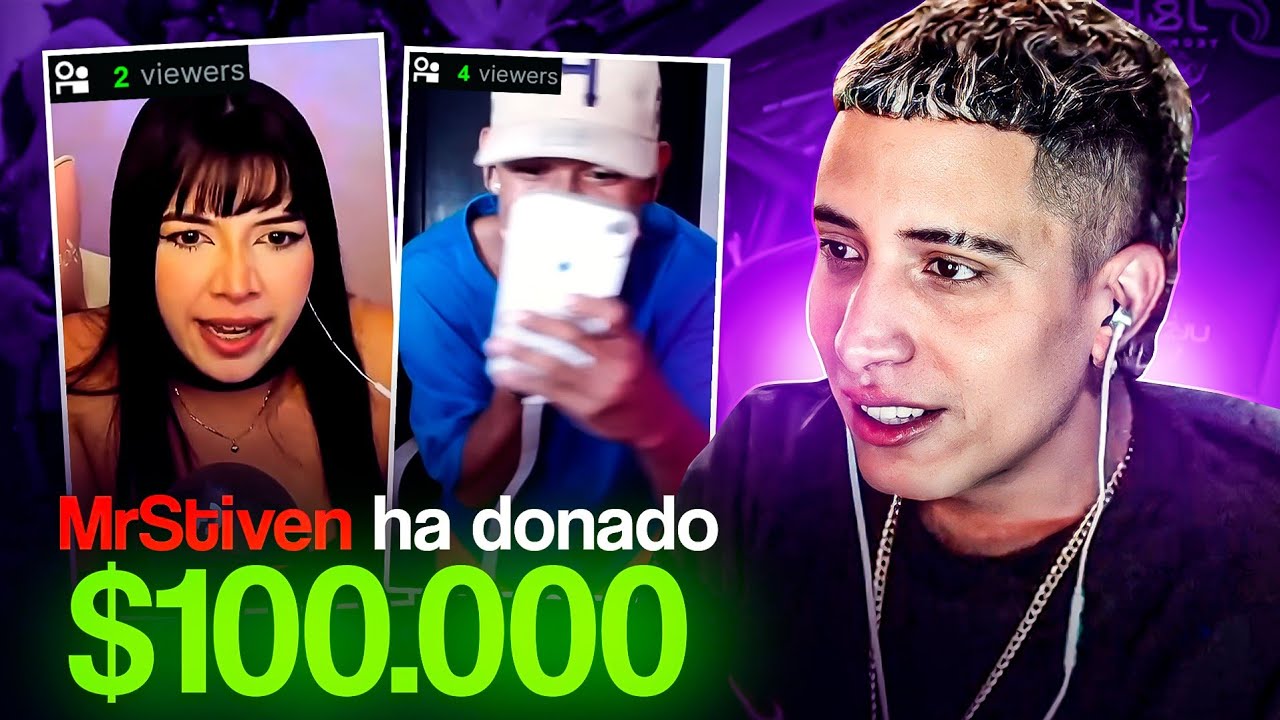 DONANDO A STREAMERS PEQUEÑOS EN KICK 🤑| MR STIVEN