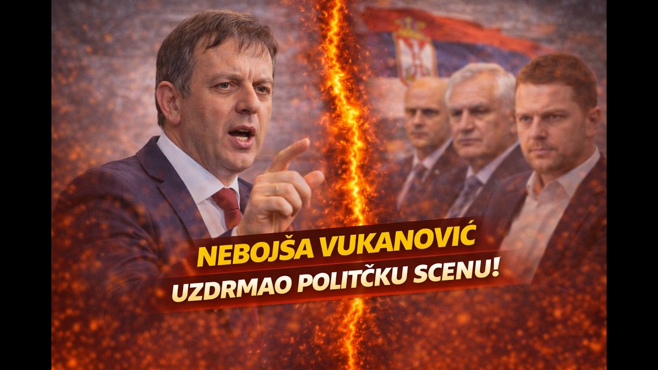 VUKANOVIĆ &Scaron;OKIRAO IZJAVOM: Evo &scaron;ta se desilo - OTKRIO ZANIMLJIVE DETALJE