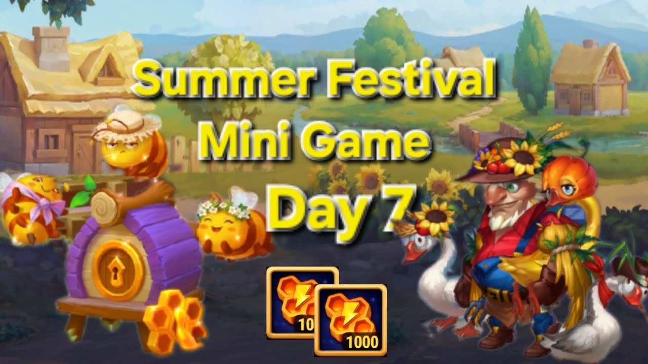 Mini Game Day 7 - Summer Festival 2026 🐝 