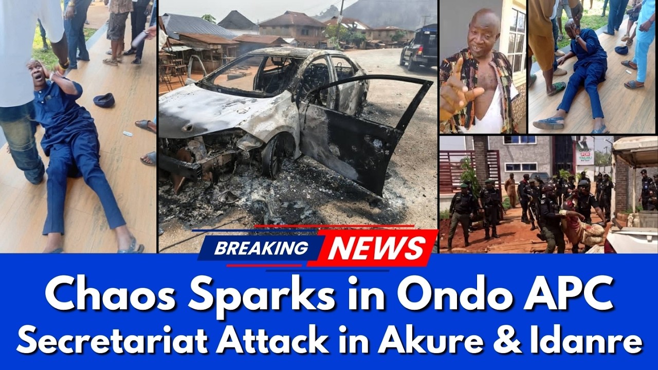 Breaking: Ondo APC Crisis Erupts as Thugs Storm Akure Secretariat & Idanre Ward