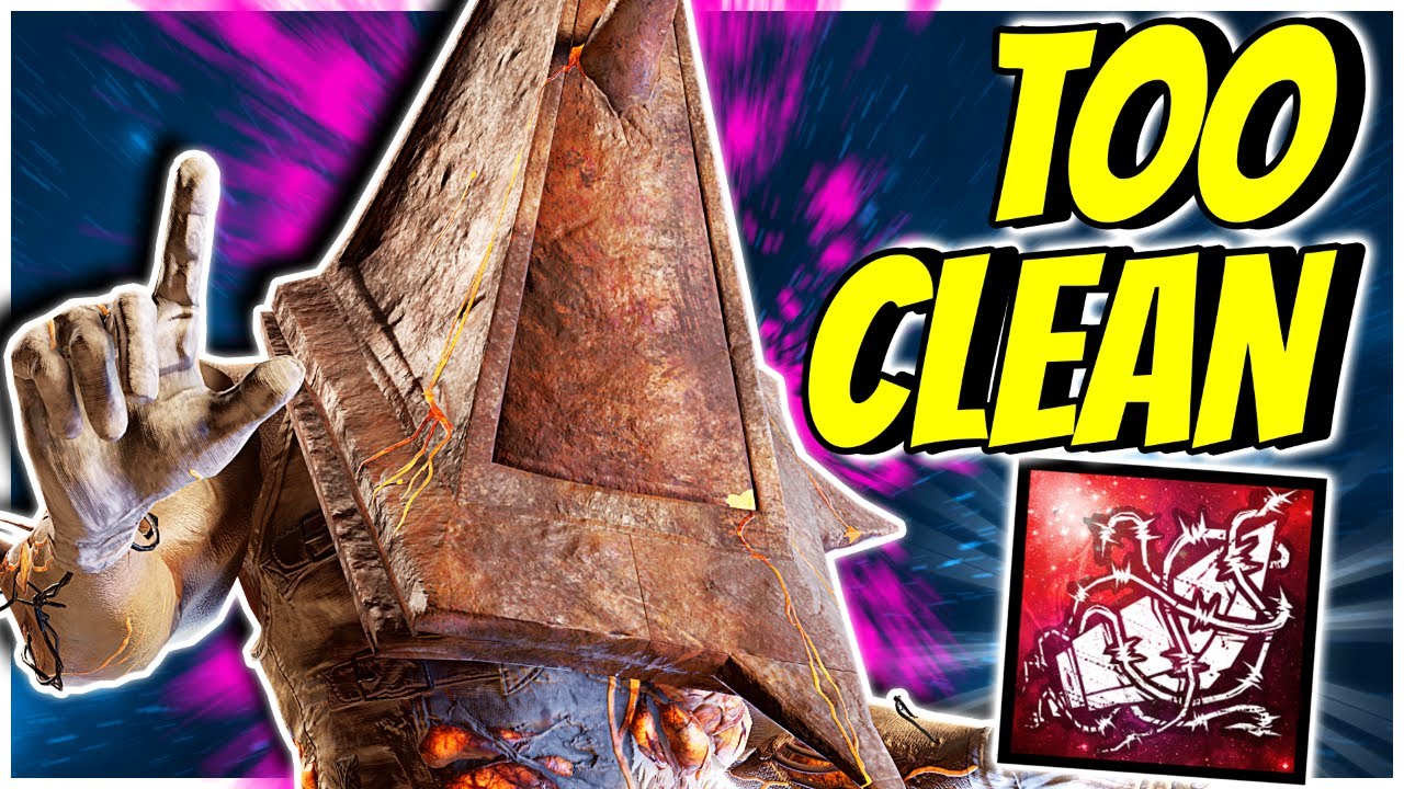 CRAZY CLEAN PYRAMID HEAD - Dead by Daylight | 30 Days Of Pyramid head - Day 23