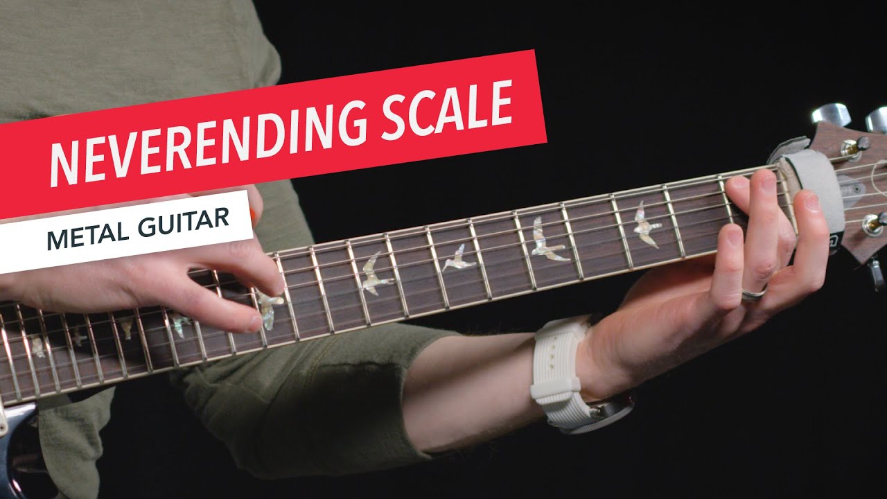 Neverending Scale | Metal Guitar | Shaun Michaud | Berklee Online | Guitar Exercises