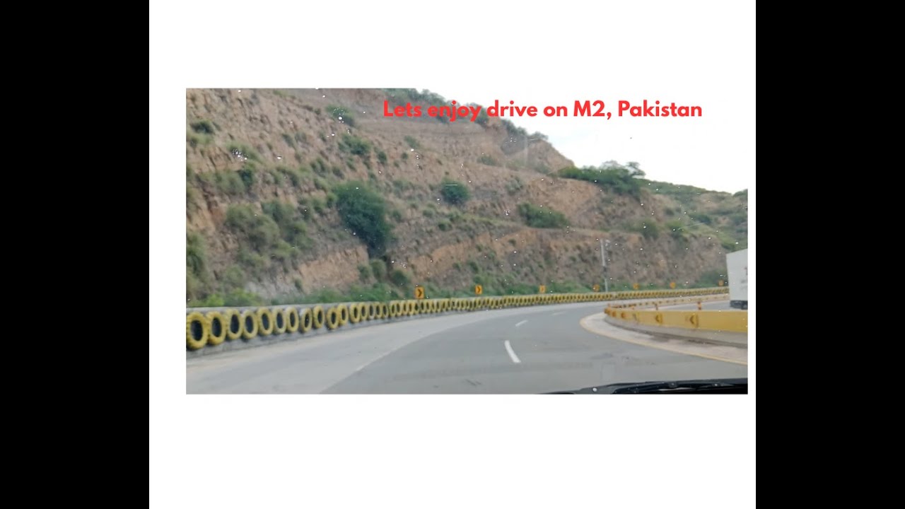 Salt Range, Rain & Motorway M2, Pakistan