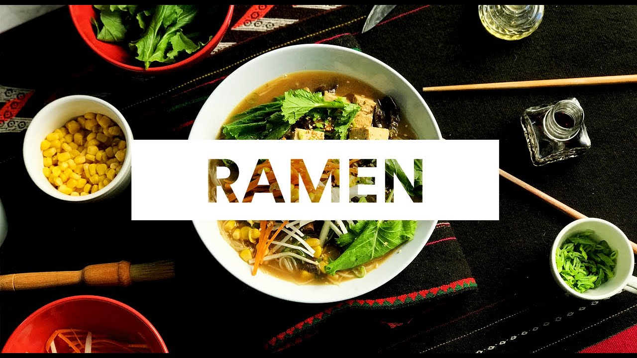 The BEST vegan Ramen!