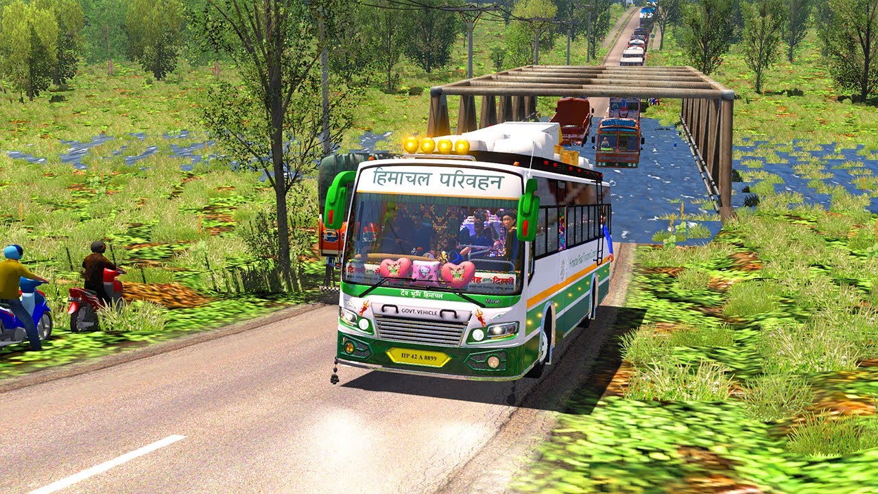 HRTC Bus | Leyland Viking Bus | Una to Thathal