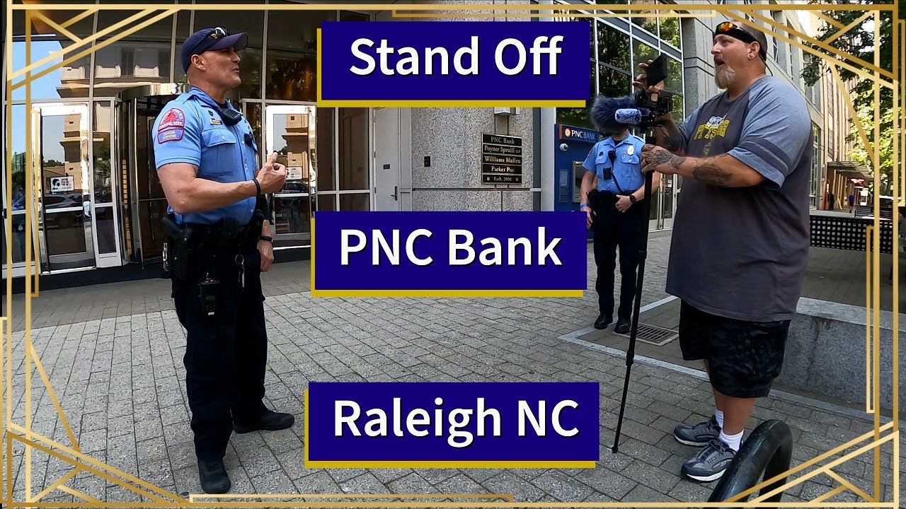 Accused of Casing PNC Bank While Filming in Raleigh! – 1st Amendment Audit 🚨📸