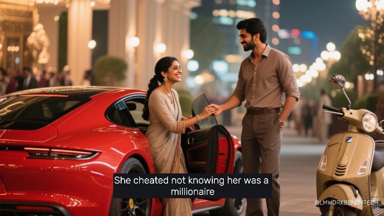 Young girl cheated on her millionaire husband