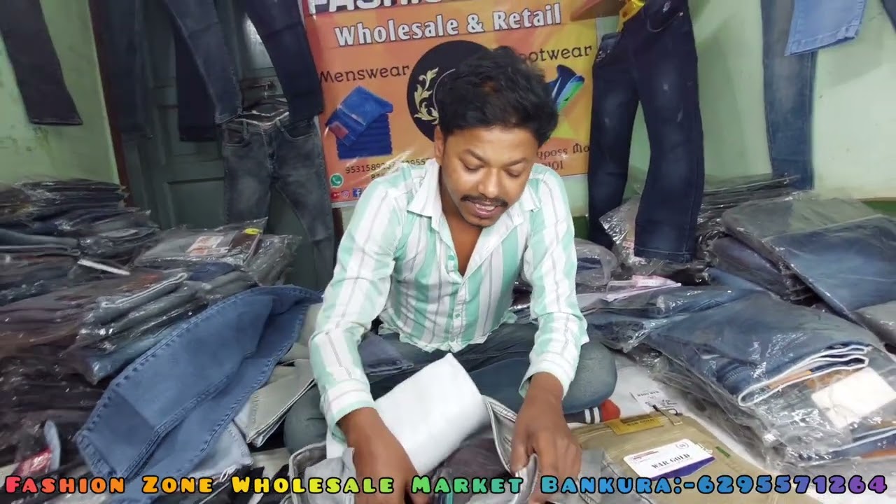 Jeans wholesale market, Bankura Junbedia More | Wholesale Jeans market bankura | First copy jeans