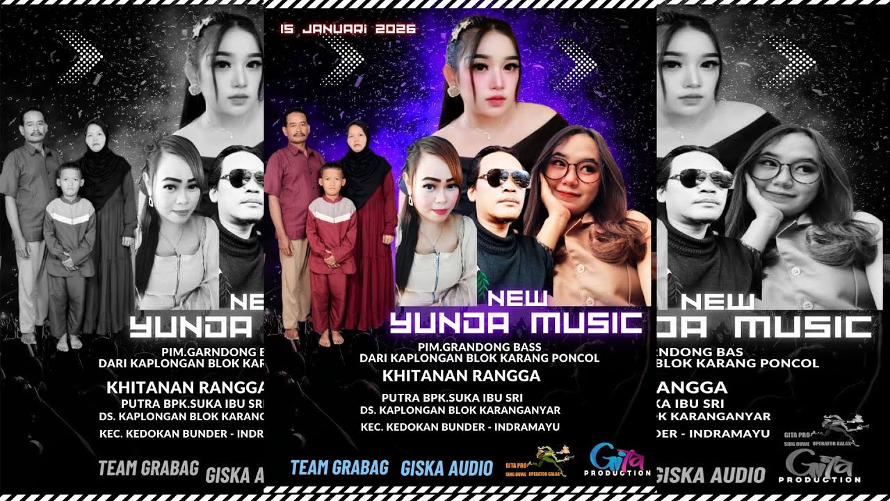 🔴 LIVE NGARAK "YUNDA MUSIC" KHITANAN RANGGA KAPLONGAN KEDOKANBUNDER - INDRAMAYU-15-JANUARI 2026