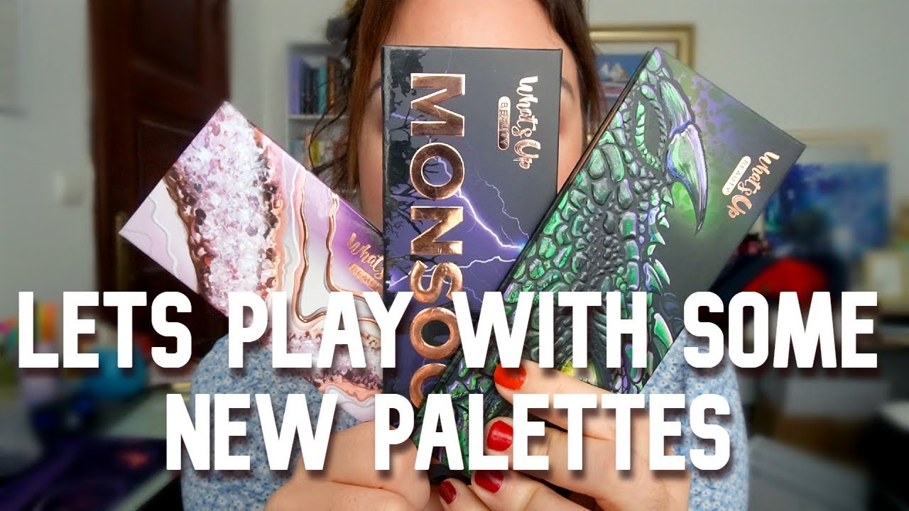 TESTING WHATS UP BEAUTY EYESHADOW FORMULA | Dragon's Eye, Desert Monsoon & Geodes #firstimpressions