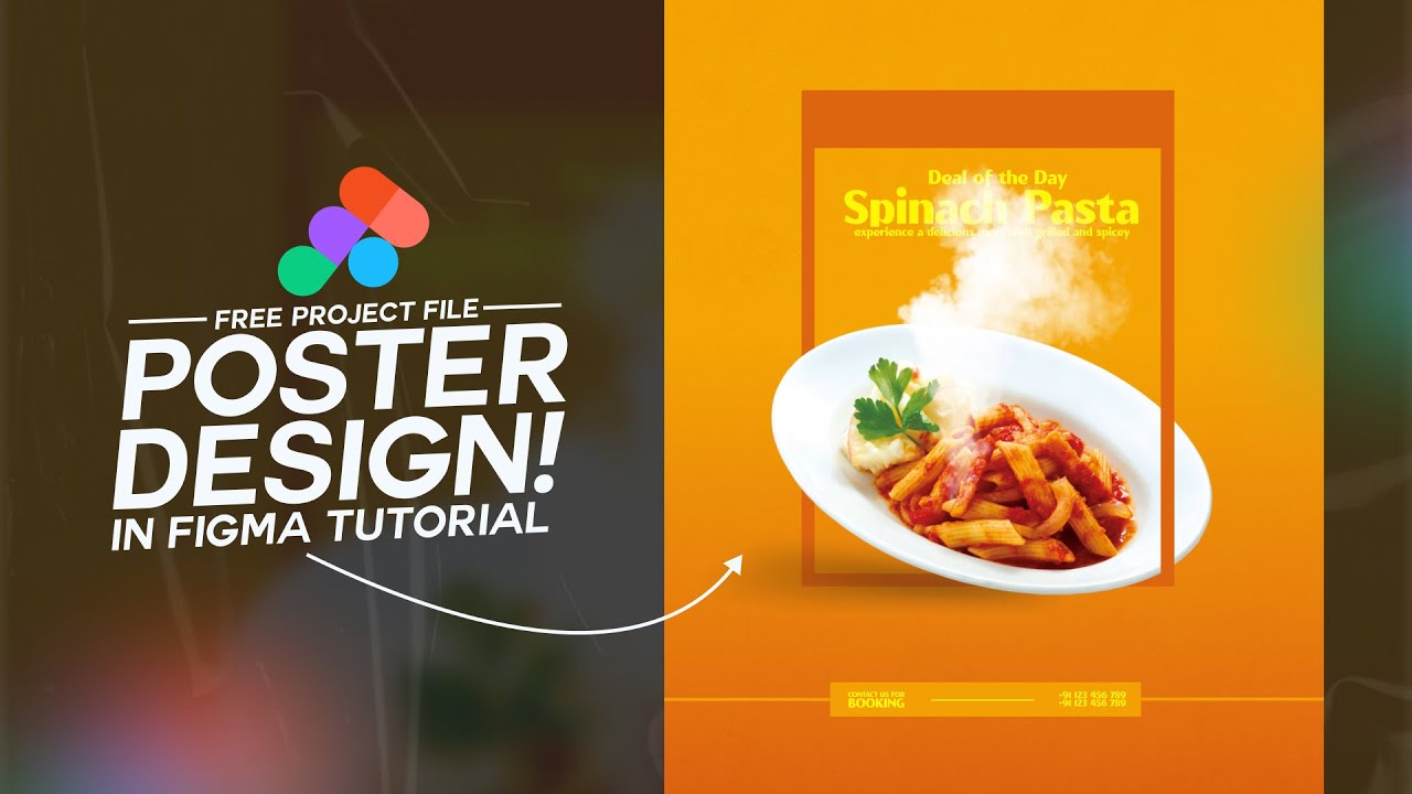 Figma Poster Design | Figma Social Media Post Design | Tutorial in Hindi