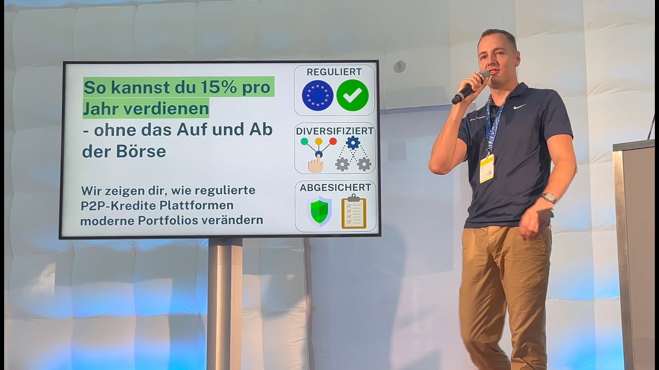 So kannst du 15% pro Jahr verdienen - Vortrag Invest Messe