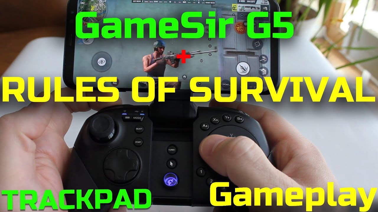 Rules Of Survival with GameSir G5 Controller Gameplay