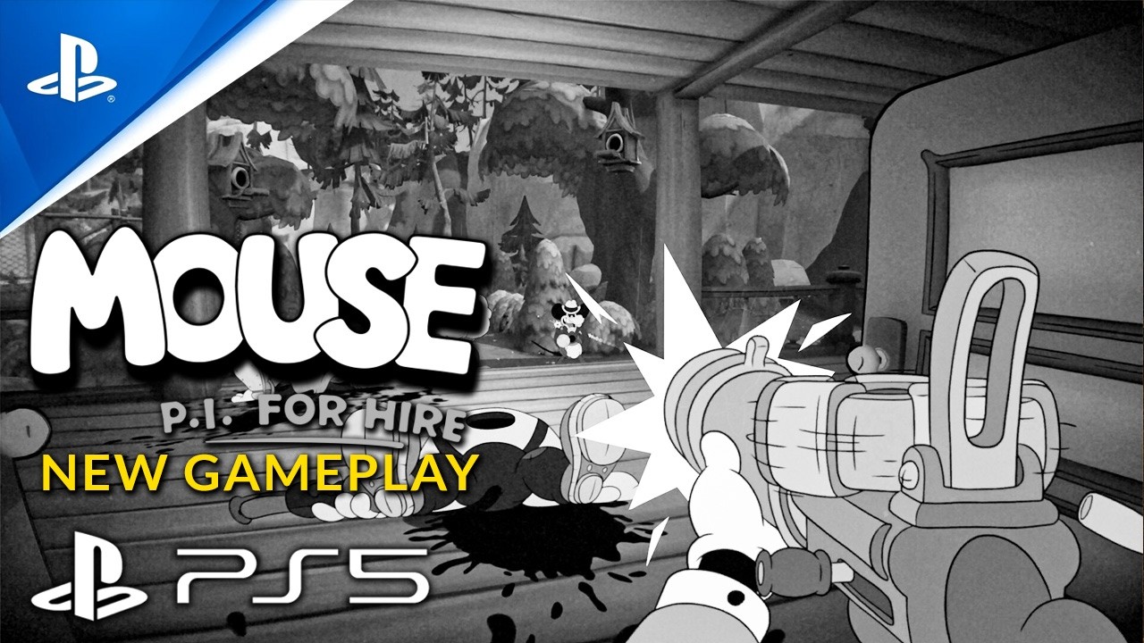 MOUSE P.I. FOR HIRE New Gameplay Demo 12 Minutes 4K