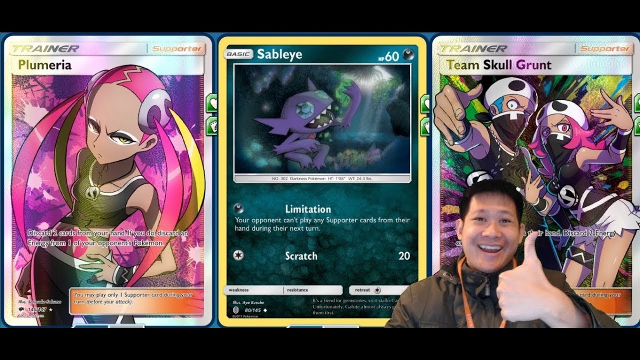 NASTY Supporter Lock SABLEYE Deck Will Make You QUIT The Game