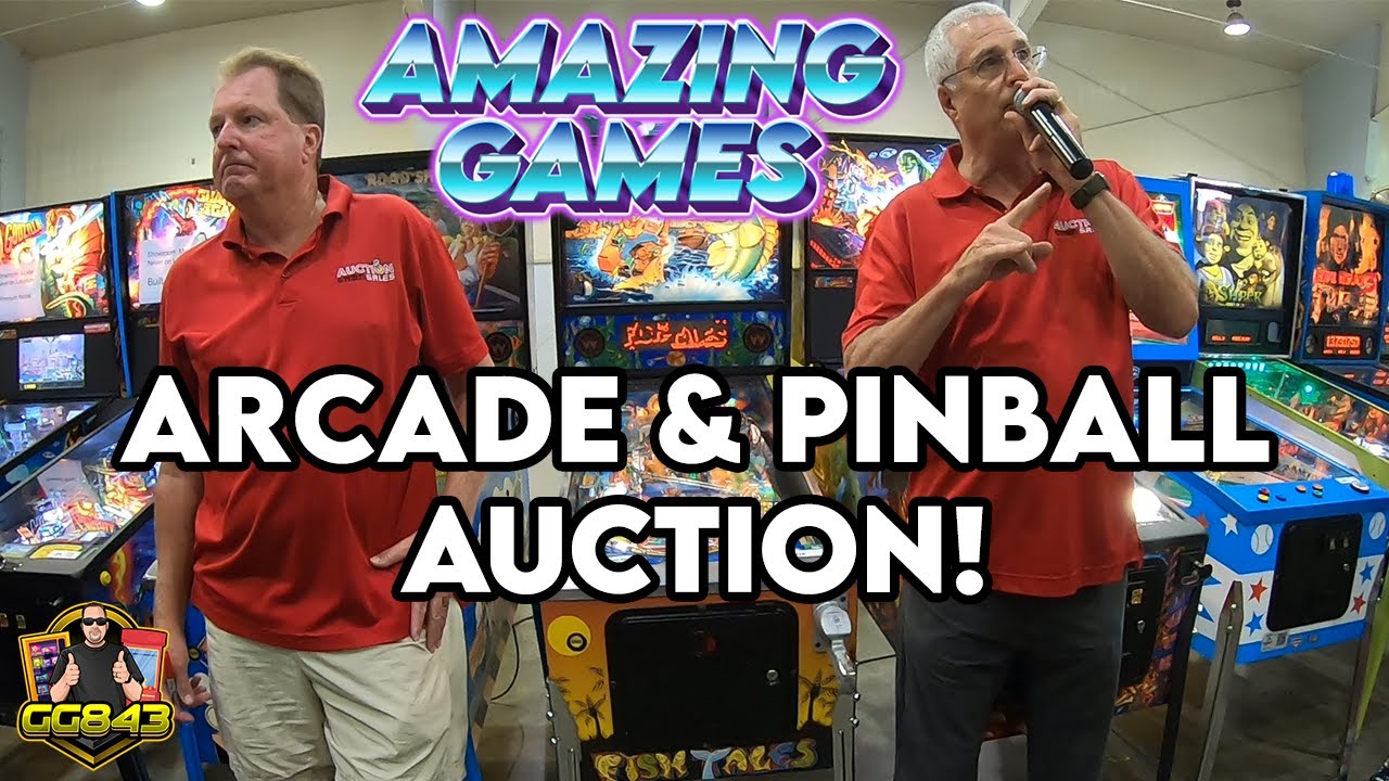AMAZING DEALS At The Arcade Pinball Vending And Claw Machine Auction!!!