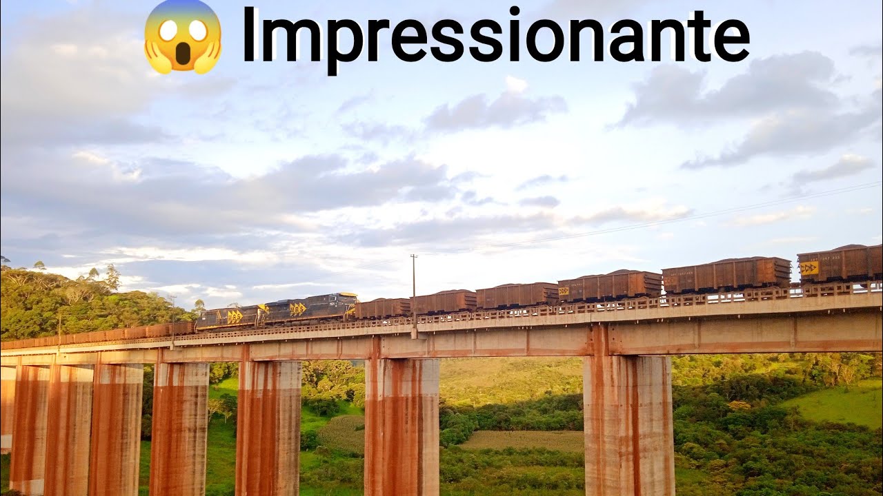 ⚡ Desafio: Conte os 272 Vagões Desse Trem Gigante!