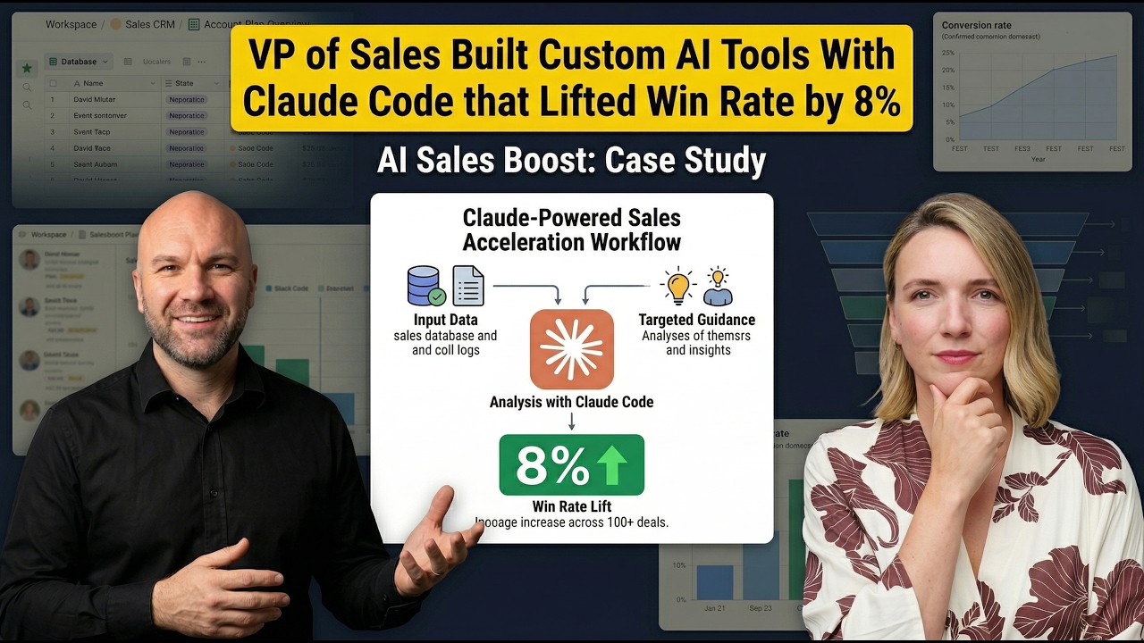 VP of Sales Built Custom AI Tools With Claude Code that Lifted Win Rate by 8%