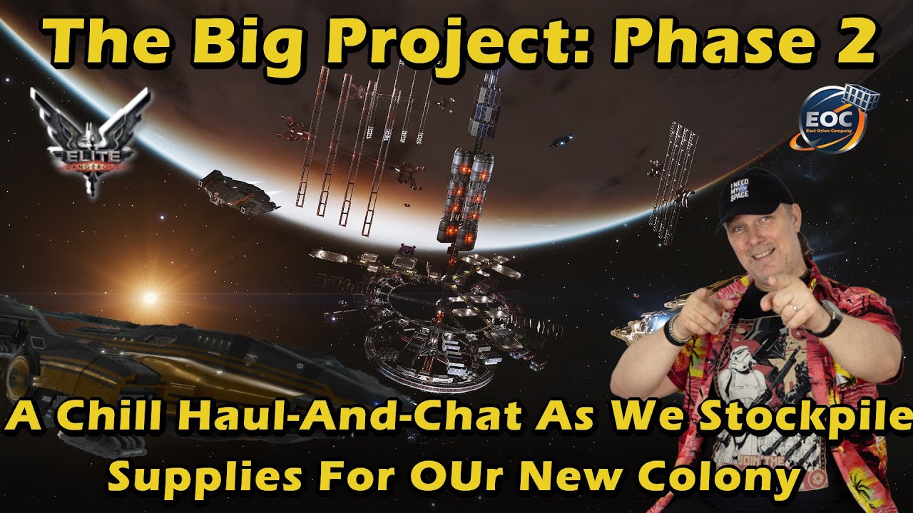🔴 LIVE: The Big Project: Phase 2 | A Chill Haul-And-Chat As We Stockpile Supplies For Our New Colony