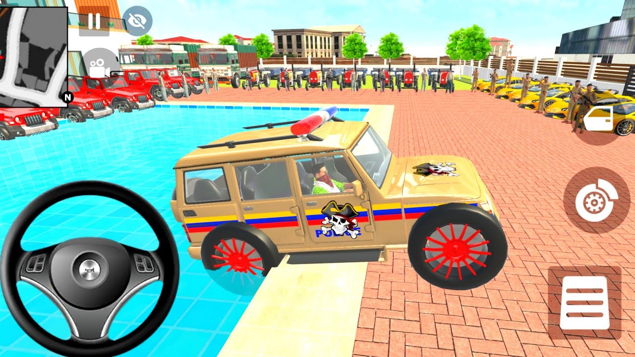 Modified Car Game Franklin Ultimate Vehicle Order 🚛 | Police Car Fight | Indian Theft Auto