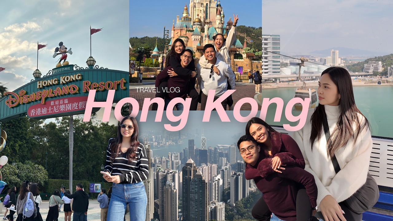 Hong Kong Vlog 🇭🇰 Newlyweds in Hong Kong ♡