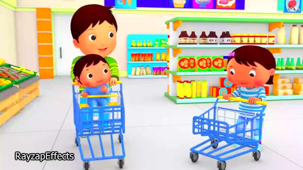 Little Baby Bum Going to the Supermarket with Daddy! Effects Sponsored By Preview 1982