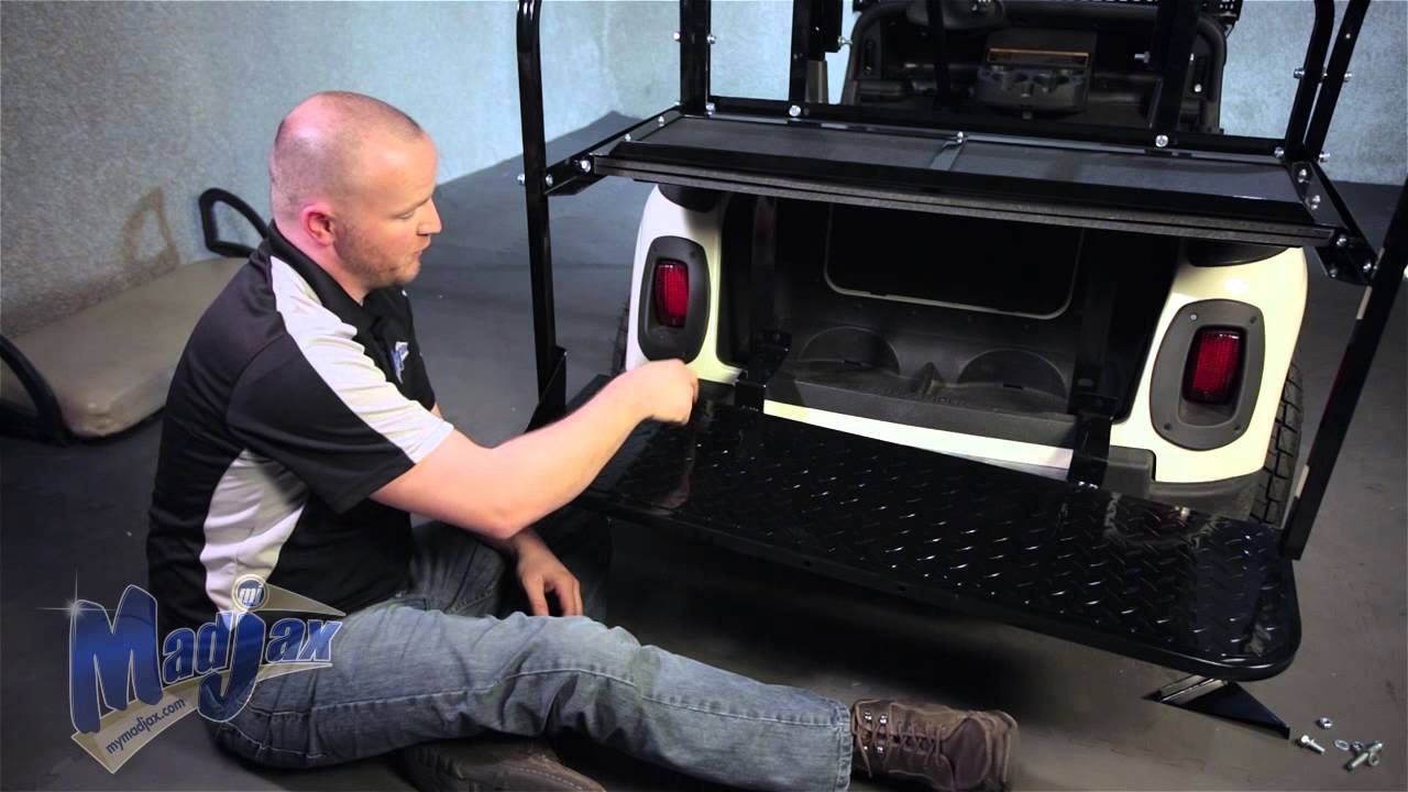 Rear Seat Kit will fit *E-Z-Go® *RXV® | How to Install Video | Madjax® Golf Cart Accessory