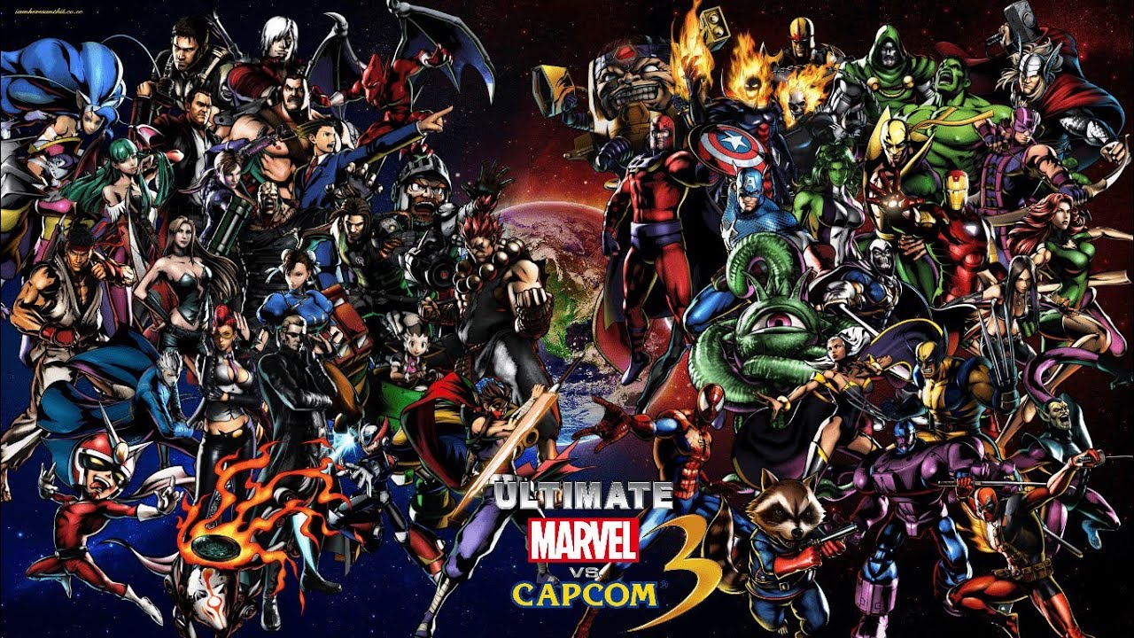 ULTIMATE MARVEL VS. CAPCOM 3 captain america wolverine dante