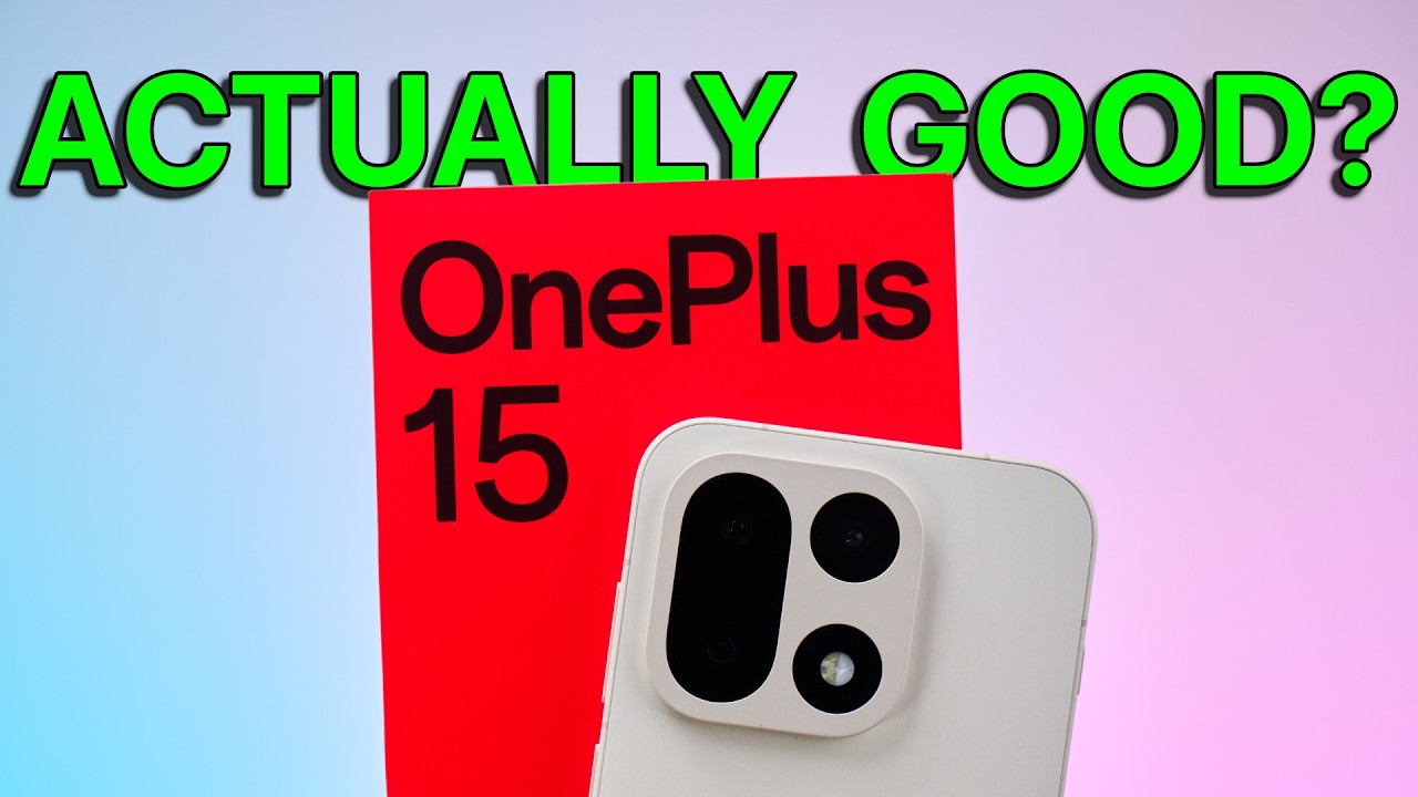 OnePlus 15 действительно ХОРОШ??