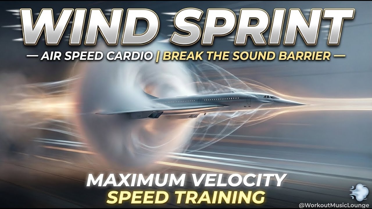 💨 WIND SPRINT — Air Speed Cardio | Break the Sound Barrier 🛫