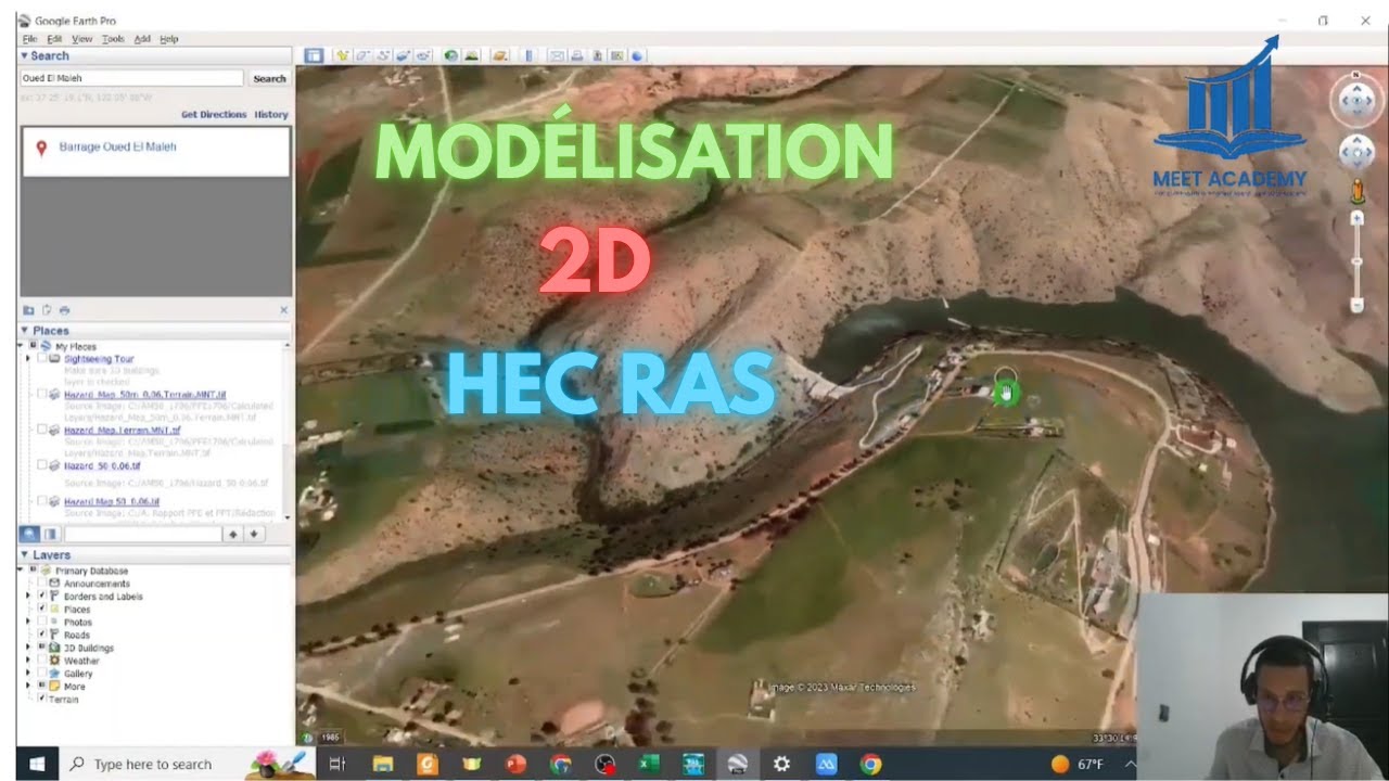 Initiation a la Modélisation Hydraulique 2D sous HEC RAS