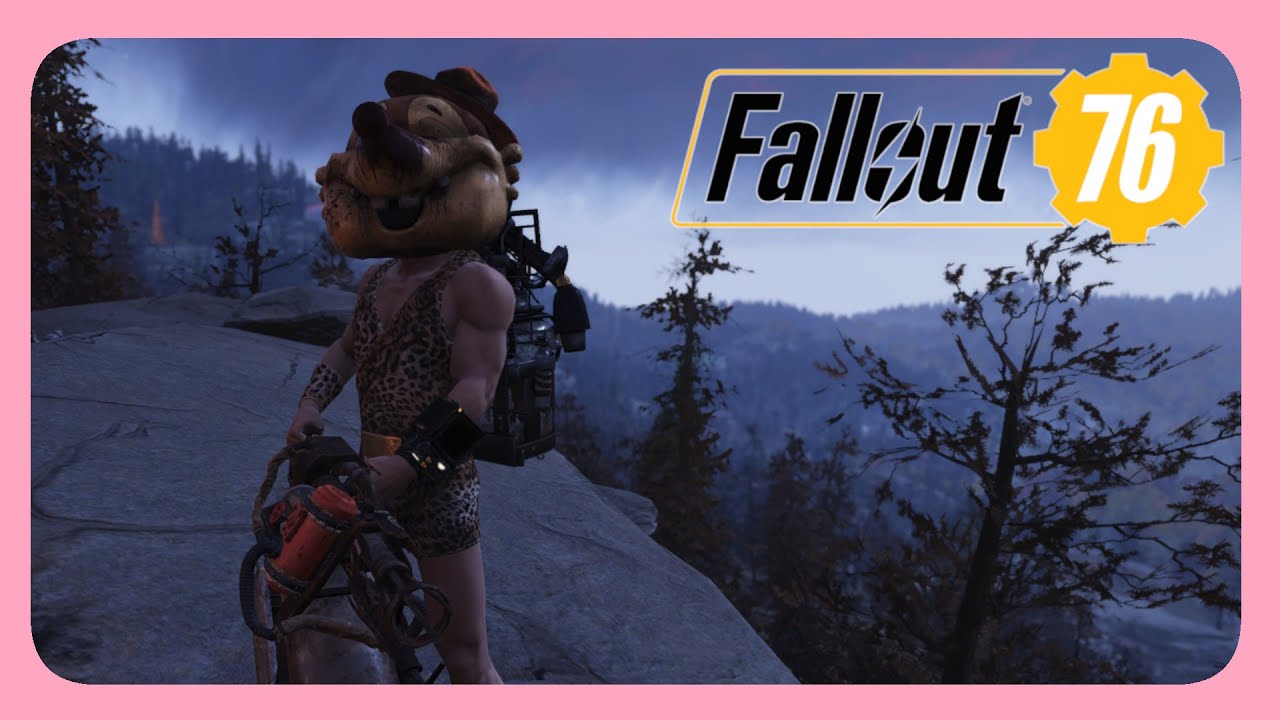 ムキムキマッチョマンの平成ヒョウ柄ギャル【Fallout 76】＃３２