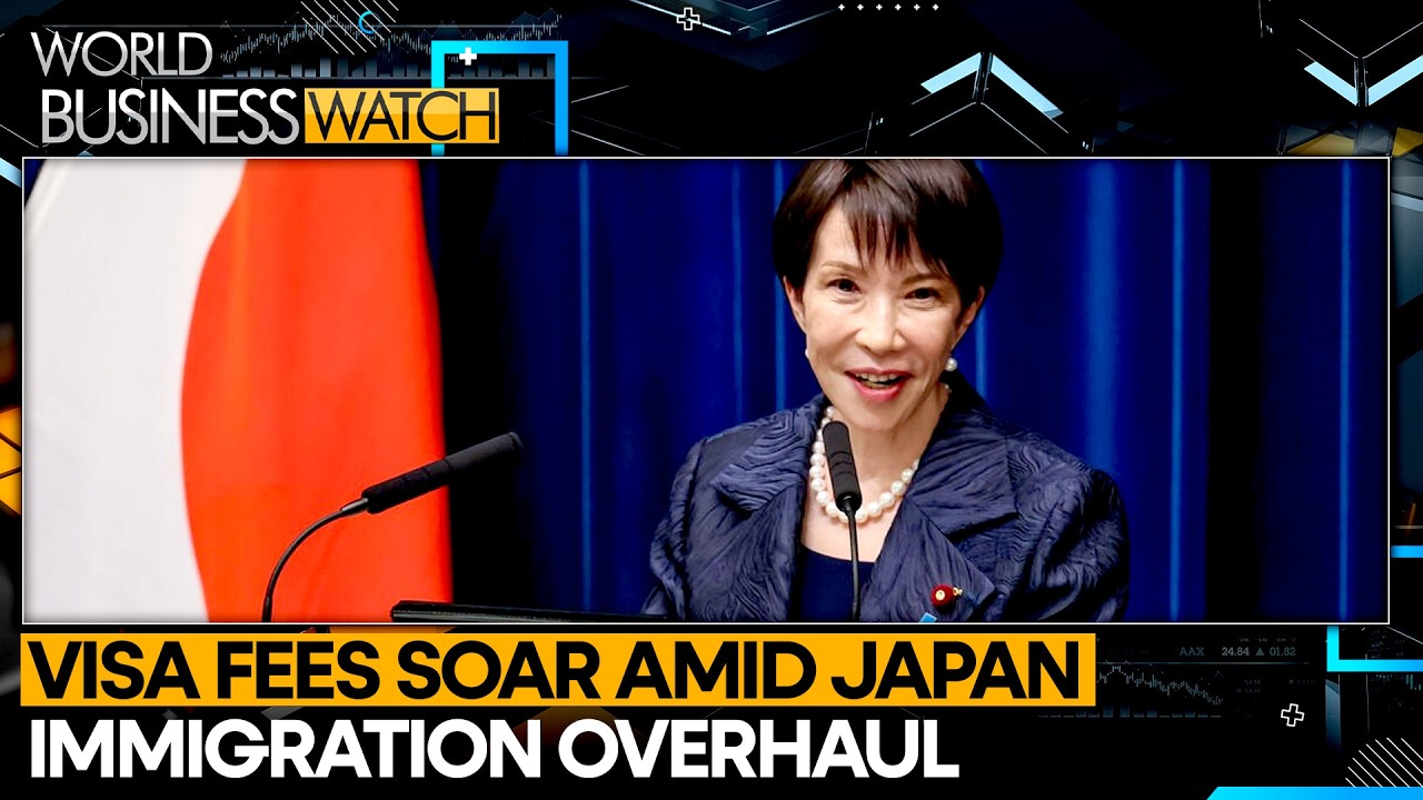 Japan Raises Visa Fees Up to 16 Times | WION | World Business Watch