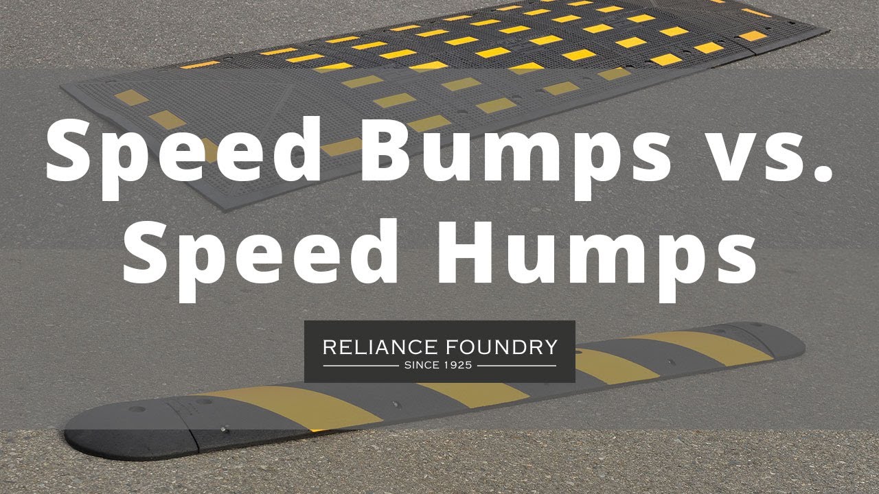 Speed Bumps vs Speed Humps