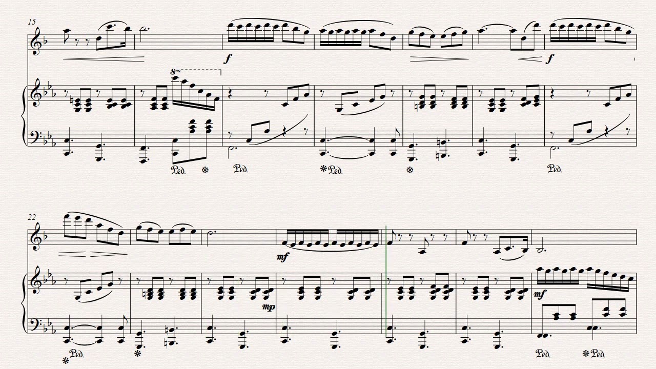 E. Doga, Vals ''Gramofon'', Clarinet
