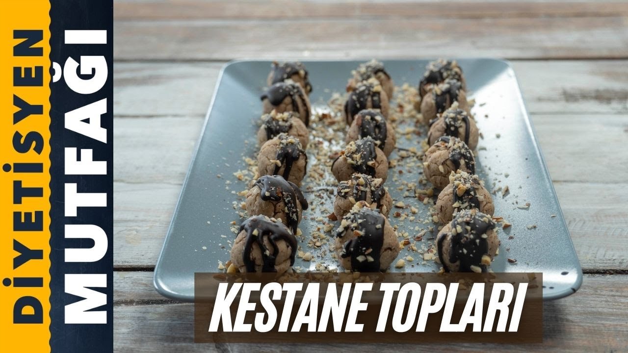 &Ccedil;İKOLATA KAPLI KESTANE TOPLARI