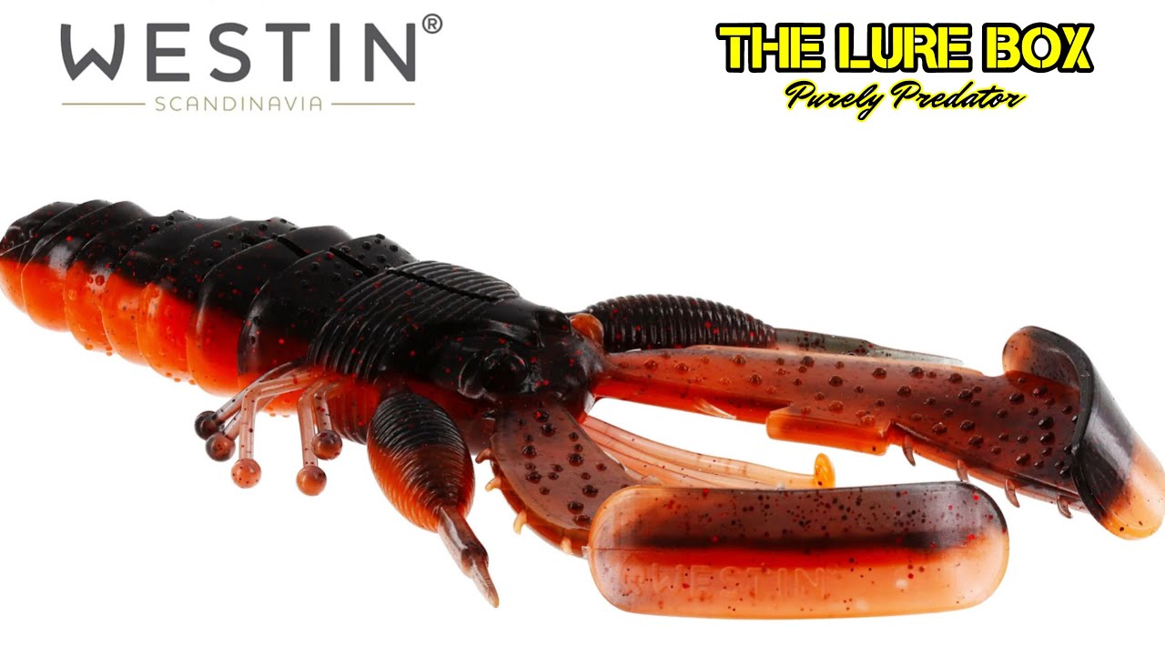 Quick look - Westin&rsquo;s MASSIVE 14cm Crecraw creature bait! #lurefishing #westinfishing #lurefishinguk