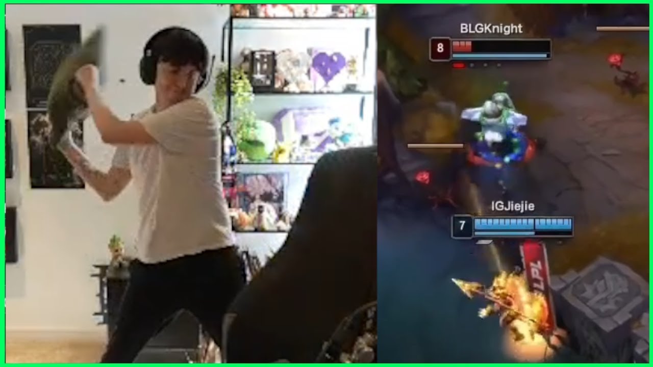 Caedrel Crashes Out Watching IG Play
