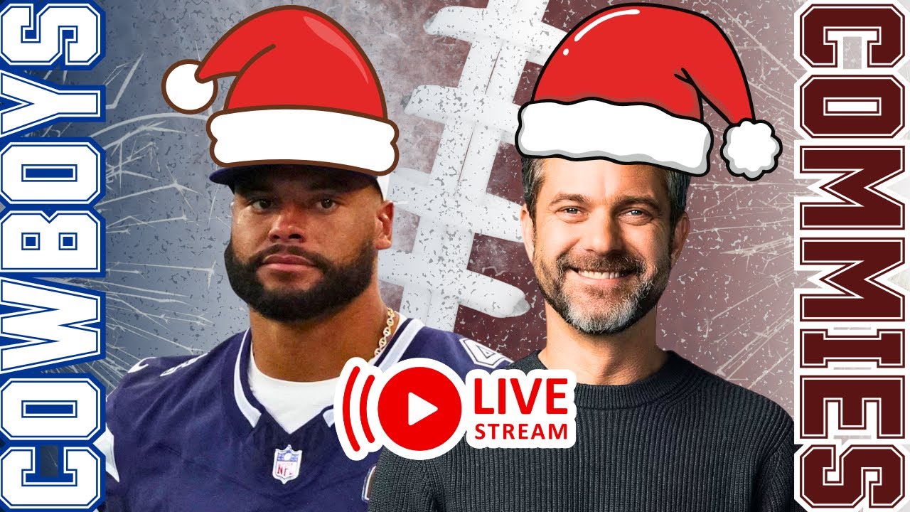MERRY CHRISTMAS, COWBOYS NATION!!! | Dallas Cowboys Washington Commanders Game Live Stream Week 17