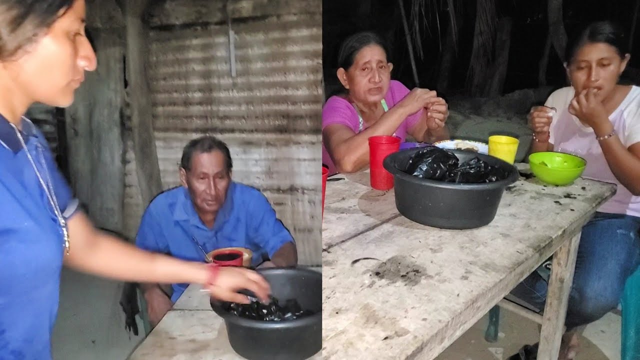 Asi senamos pollo frito ami papa le isimos pollo con arroz Reveca Asta Los husito se chupa🐔🤯😋