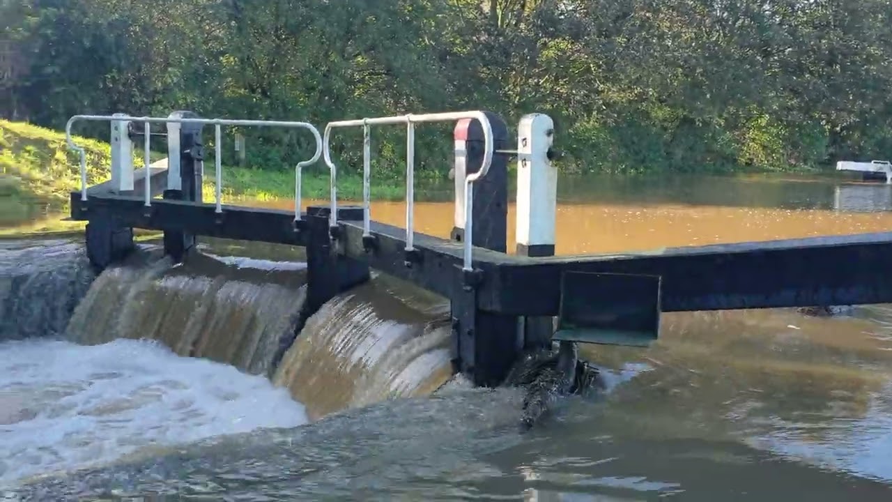 Storm Babet - River Trent - Sawley Floods 2023