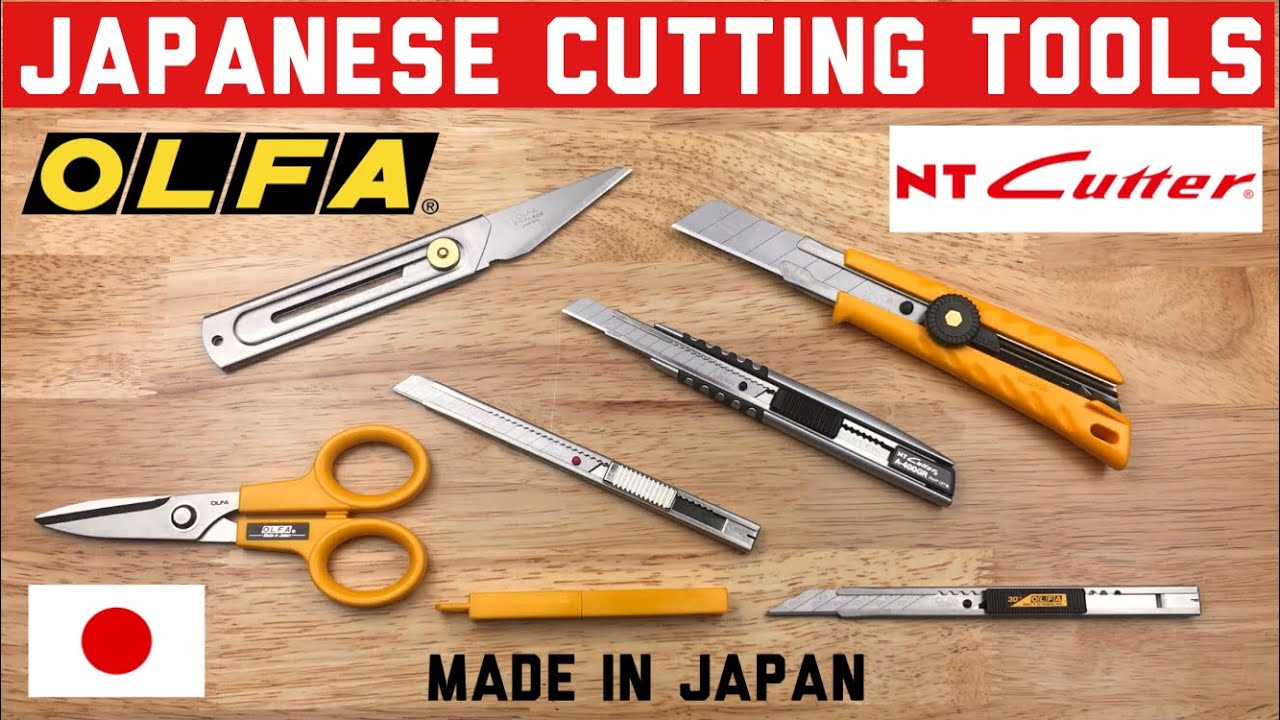 Japanese Cutting Tools 🇯🇵 OLFA &bull; NT Cutter
