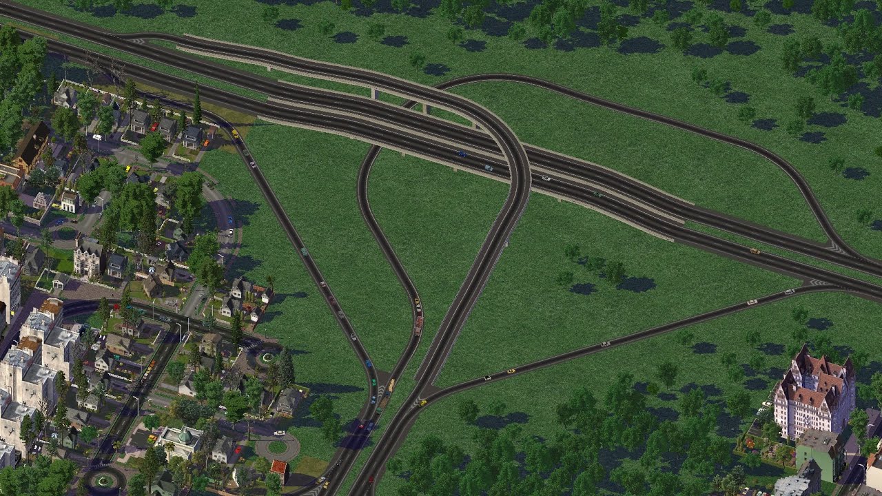 SimCity 4 - Highway and Airport (timelapse)