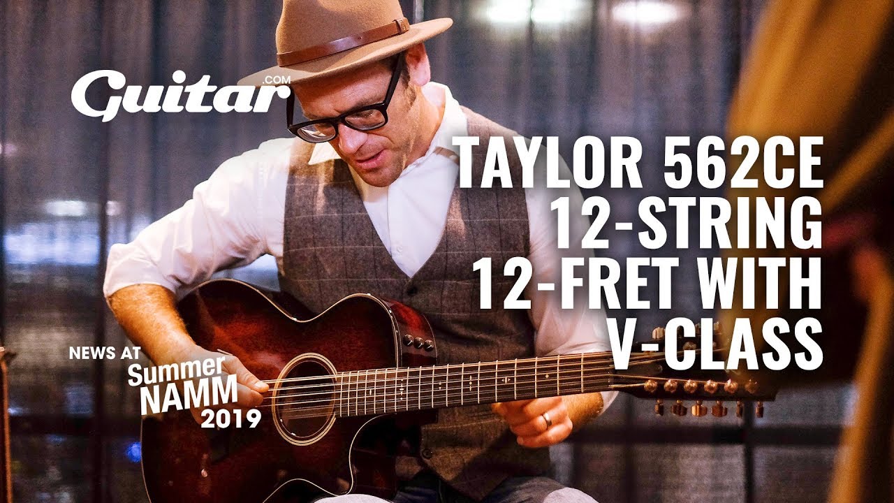 Demo: Taylor's New 562CE 12-string is a technical marvel #SNAMM2019