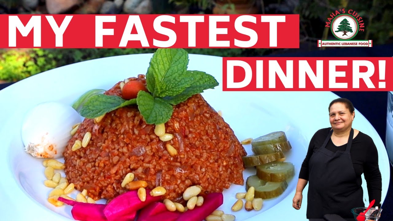 How To Make Bulgur and Tomatoes