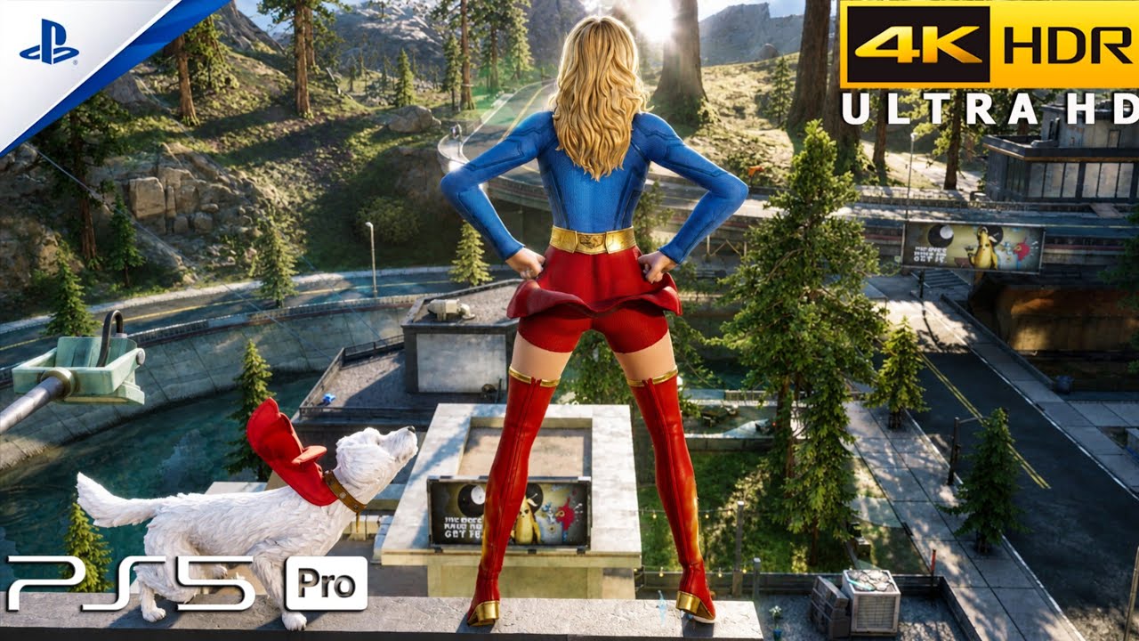 Fortnite (PS5 Pro) 4K 60FPS HDR Gameplay | Skin SuperGirl 